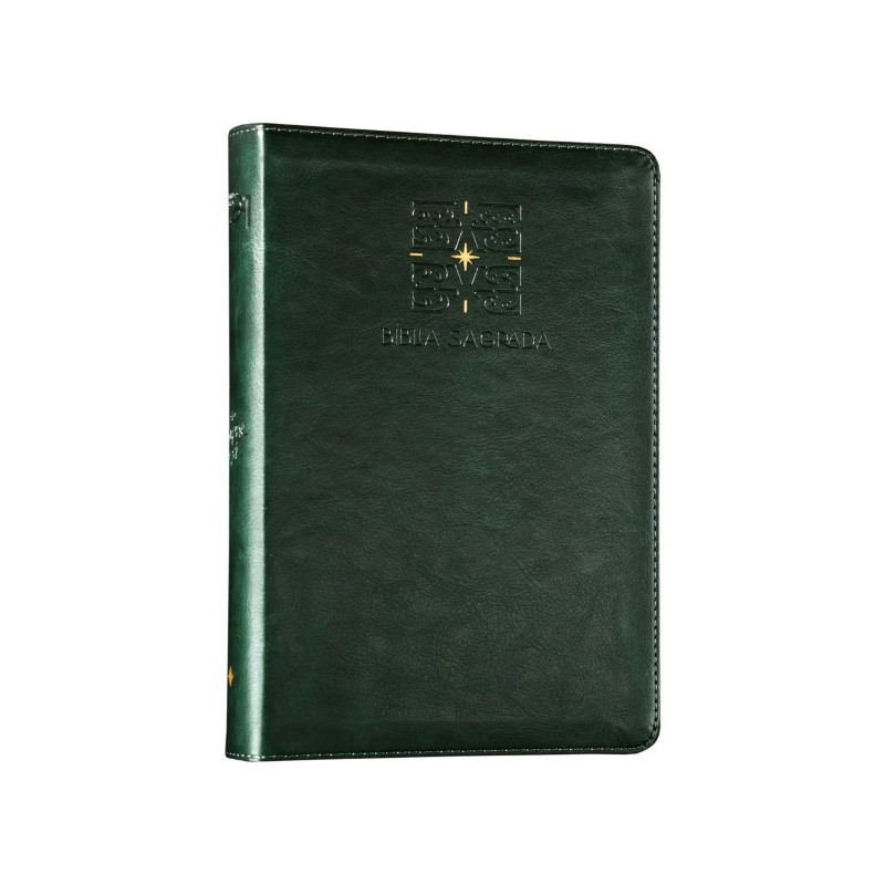 Bíblia The Purpose Book | A21 | Capa Couro Soft Verde Luz Bíblia The Purpose Book | A21 | Capa Couro Soft Verde Luz